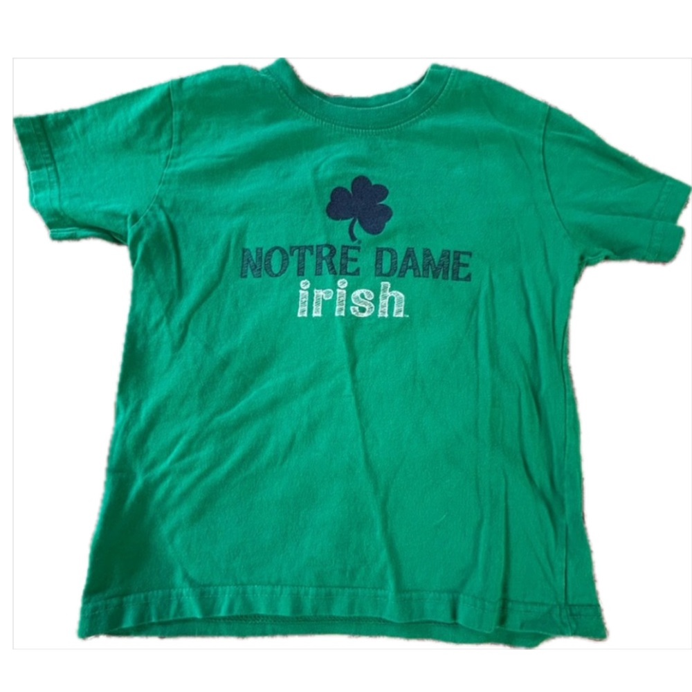 Notre Dame Tee 5/6 T Normcore fighting Irish football basketball baseball math!